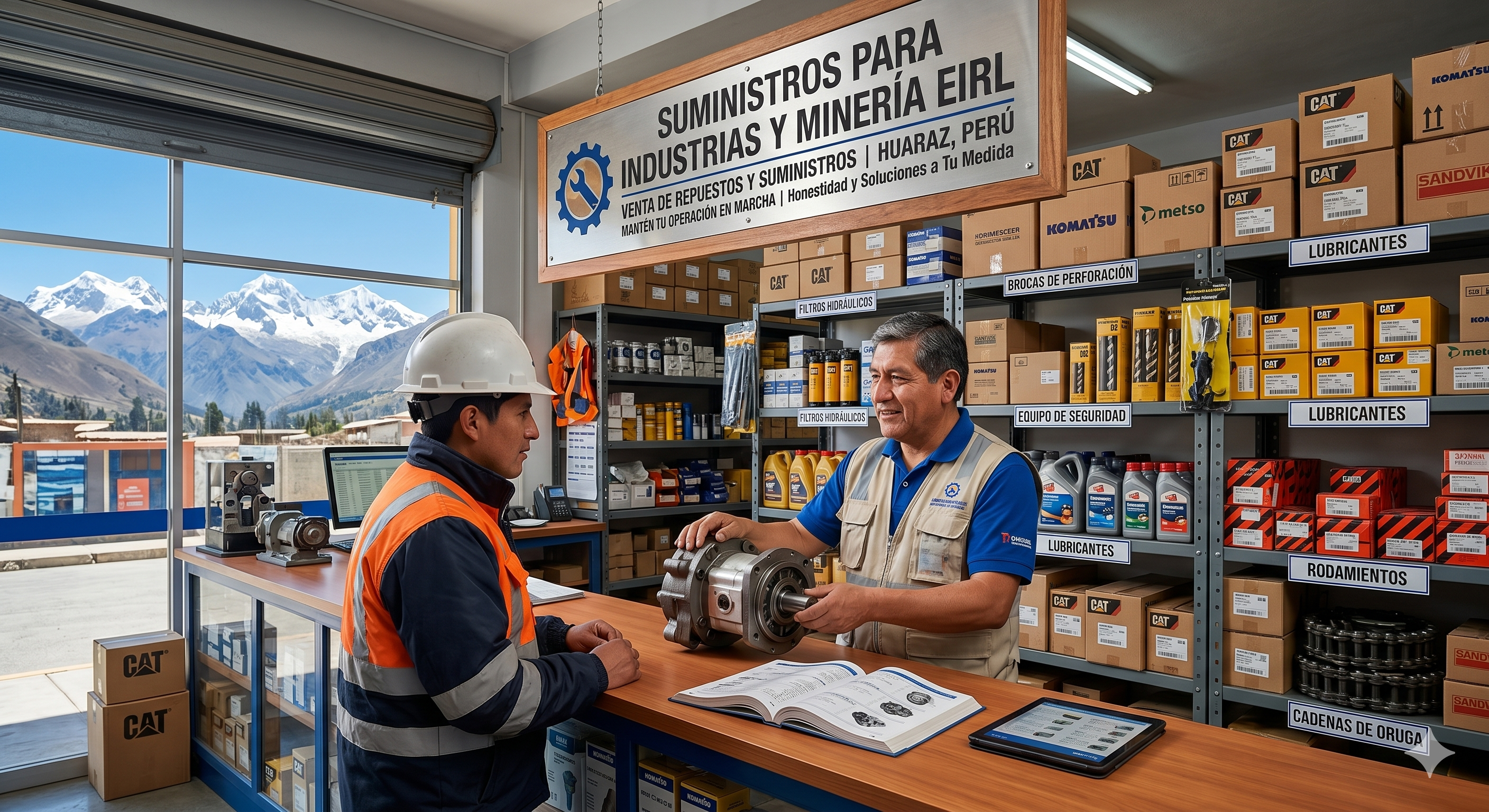 Venta de repuestos industriales